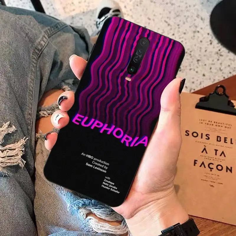 TOPLBPCS Американский сериал Euphoria чехол для телефона RedMi 8 9 4X 5 plus 6 pro GO 7 8A s2 K20 |