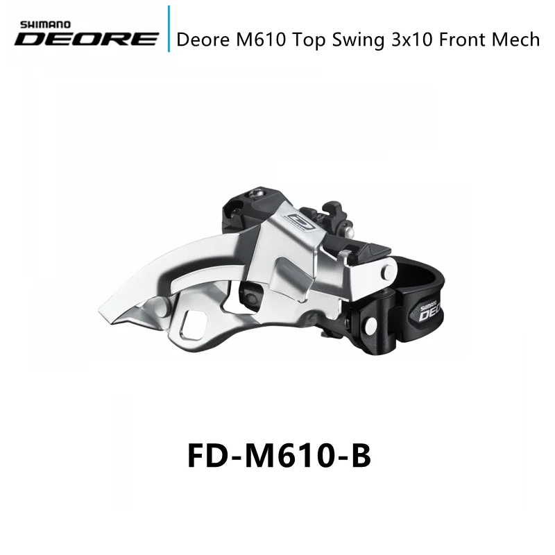 SHIMANO DEORE M610 передняя часть велосипеда MTB горный велосипед запчасти совместимы с