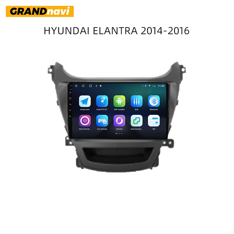 

Автомобильный мультимедийный плеер AKAMATE, автомагнитола 2 Din для Hyundai Elantra 2014-2016 CarPlay, автомобильное радио, Bluetooth-навигация