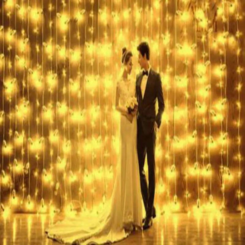 СВЕТОДИОДНАЯ Гирлянда-занавеска 3 м * 300 светодиодов | Лампы и освещение