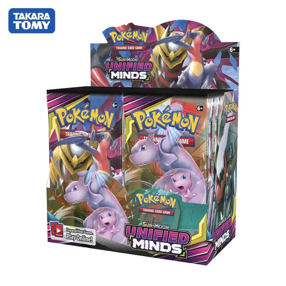 324 шт./кор. Карты Покемон TCG: серия Sun &amp Moon Booster Box Коллекционная торговая карточная
