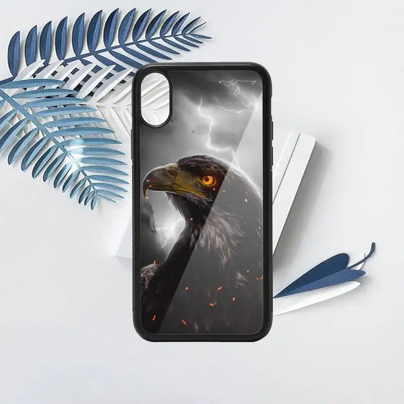 

bald eagle Phone Case TPU For iPhone X XR XS 11 12 mini Pro MAX 6 6S 7 8 Plus SE 2020