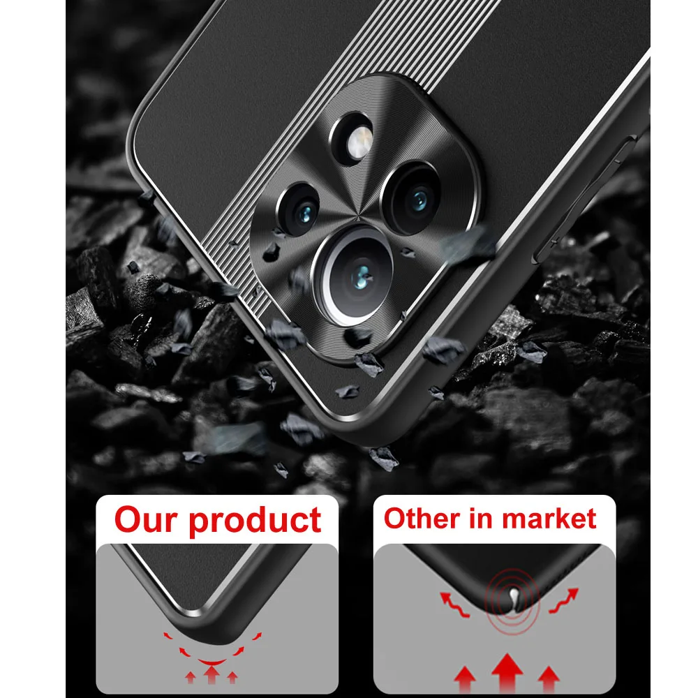 Чехол для Xiaomi Mi 11 роскошный алюминиевый чехол-накладка Магнитный чехол защитный