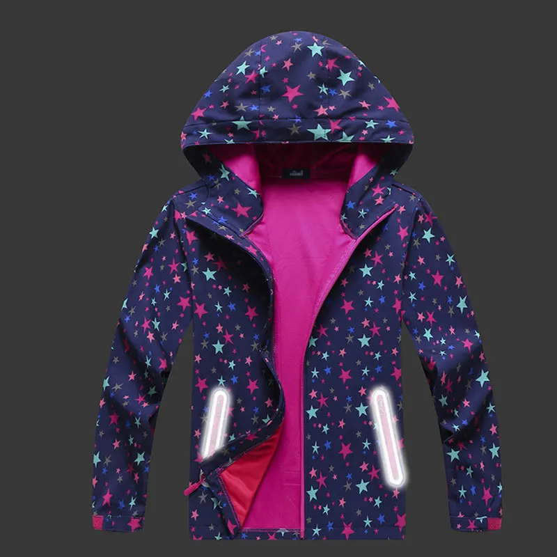 Распродажа весеннее пальто для детей от 3 до 15 лет школьная куртка с 3D принтом