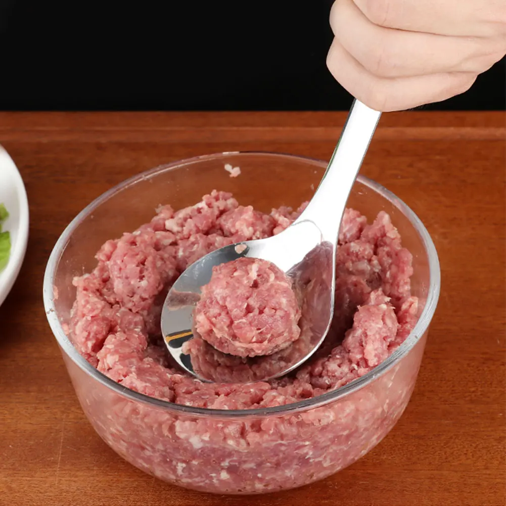 DIY прочные аксессуары антипригарный Meatball Maker кухонный инвентарь для бара ложка с