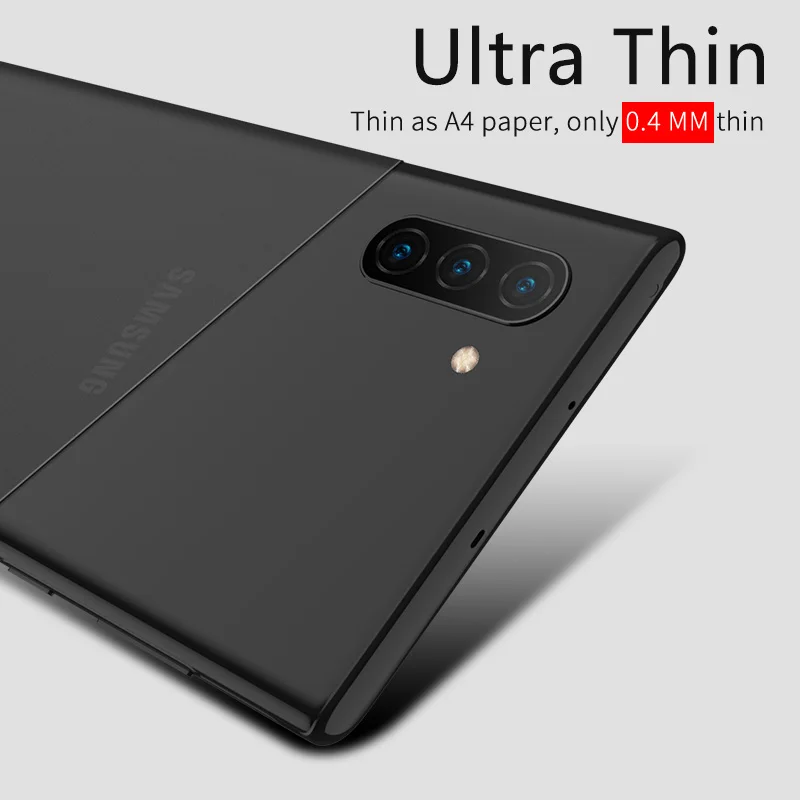 X-Level супер тонкий чехол s для samsung Galaxy Note 10+ Чехол Жесткий PP защитный чехол для Galaxy S10+ S10e прозрачный