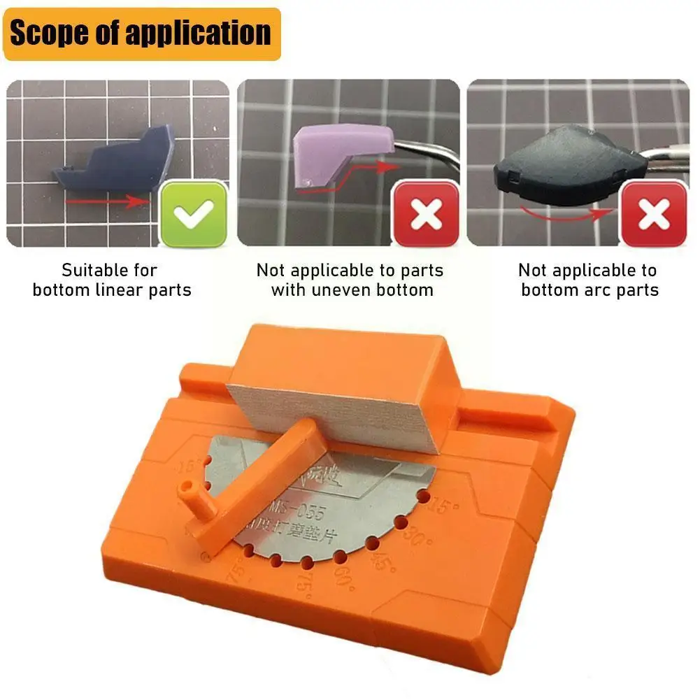 

Gundam Military Models Upgrade Multi Angle Sanding Sharpener Angle Accessory Tool Slider Model Hobby Multifunctional Assemb E9o2