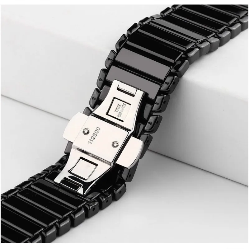 Керамический ремешок для часов Apple Watch 4/3/2/1 роскошный браслет iWatch 3 Топ люксовый