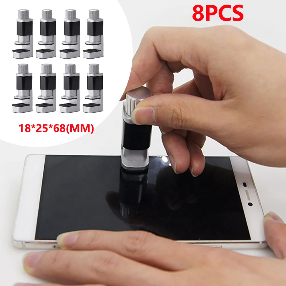 

Регулируемый металлический зажим для крепления экрана, 8 шт.