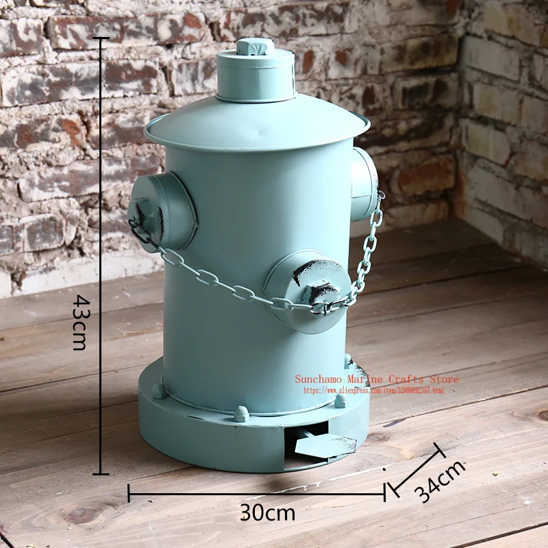 Ретро железный мусорный бак мини кухонный мусорное ведро креативный оловянный