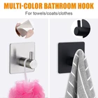 Настенный крючок для полотенец, домашний крючок для пальто из нержавеющей стали для ванной комнаты, нержавеющий крючок, вешалка для кухни, фурнитура