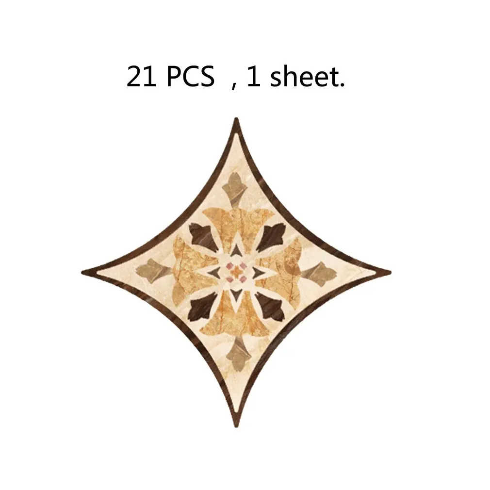 Самоклеящиеся диагональные наклейки для плитки s на пол стену ванной комнаты 3D