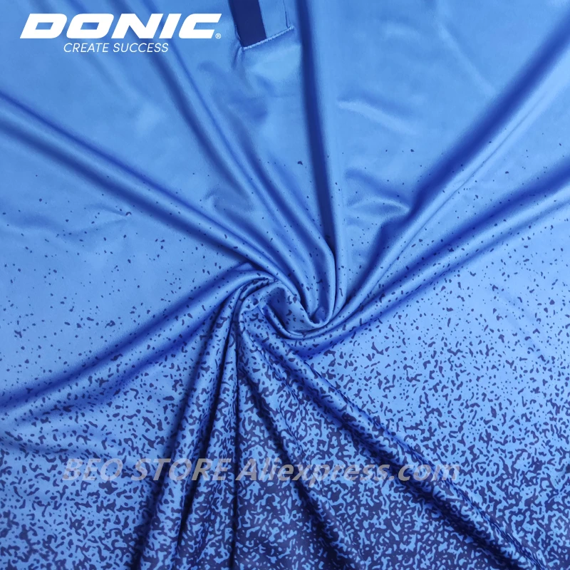DONIC Table Tennis Jerseys Training T-Shorts 2021 New Style Absorb Sweat Comfort Top Quality Ping Pong Shirt Cloth Sportswear