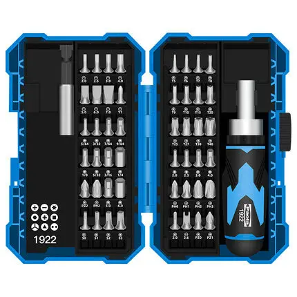 Набор отверток с храповым механизмом хромованадиевая сталь 51 шт. | Инструменты