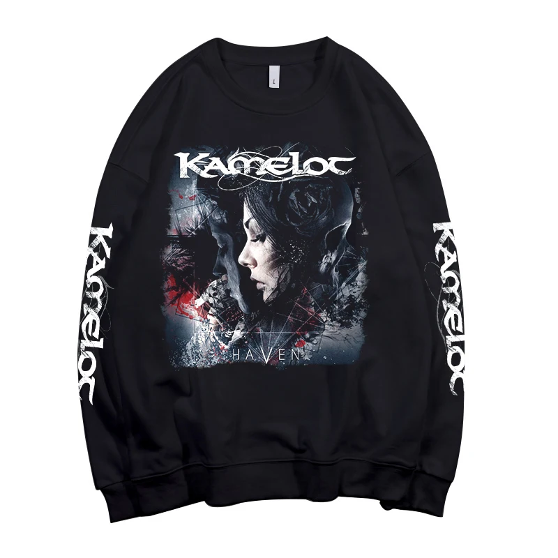 4 designs Kamelot band Pollover Sweatshirt rock hoodie heavy power metal sudadera rocker streetwear fleece Outerwear