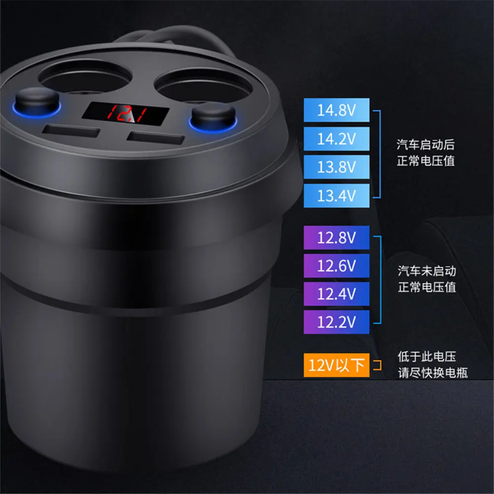 120 Вт адаптер для розетки питания А с двумя USB-портами зарядки телефона цифровой