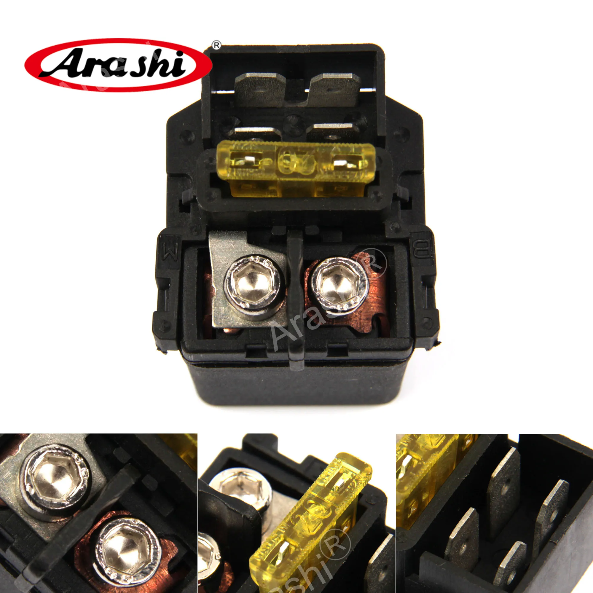 

Arashi VTX1300 Motorcycle Starter Solenoid Relay Electrical Switch For HONDA VTX 1300 2003 2004 2005 2006 2007 2008 2009