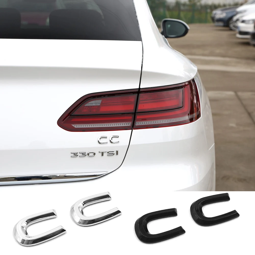 CC 230TSI 280TSI 3D эмблема значок с надписью на багажник автомобиля наклейка для Volkswagen VW