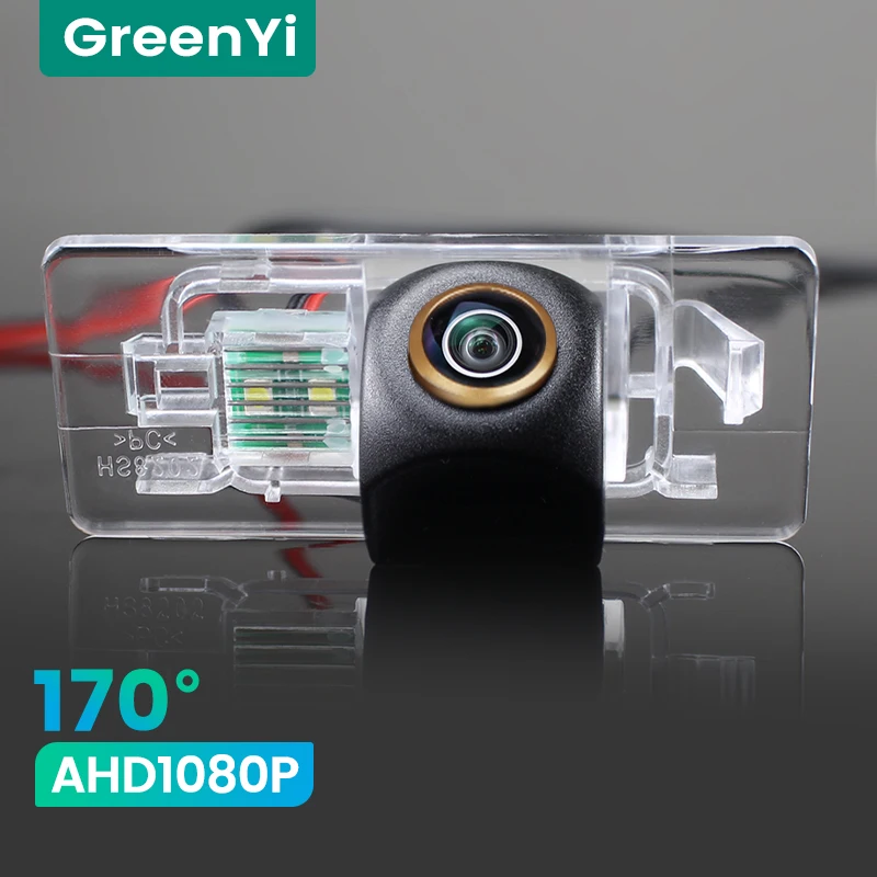 GreenYi 1080P HD 170 ° Автомобильная камера заднего вида для Audi A4L A4 TT A1 A3 A5 A7 Q3 Q5 RS5 Ночное