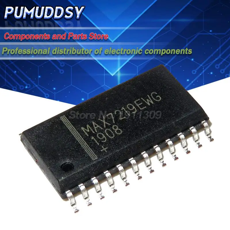Светодиодный дисплей MAX7219 MAX7219CWG MAX7219EWG SOP24 Драйвер IC 5 шт. 100% новый | Электронные