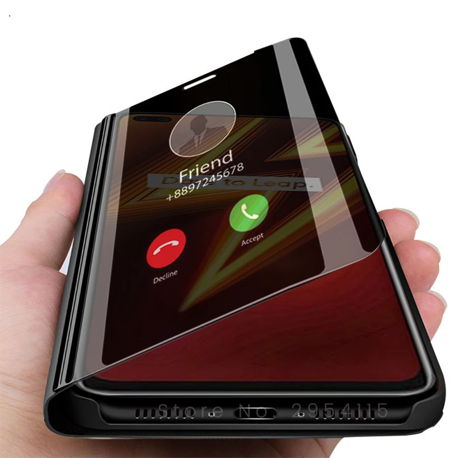 Чехол realme6 pro умный зеркальный флип-чехол для oppo realme 6 чехол realmi realmy real me 6pro