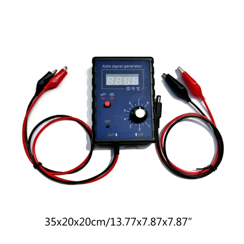 

Portable Auto Vehicle Signal Generator Car Hall Sensor and Crankshaft Position Sensor Signal Simulator Meter 2Hz to 8KHz