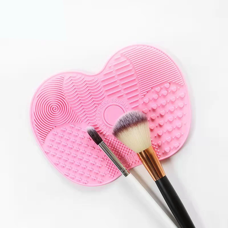 

Silicone Makeup Brush Cleaner Cleaning Mat Foundation Make Up Washing Brush Gel Cleaning Cleaning Mat Hand Tool 2021