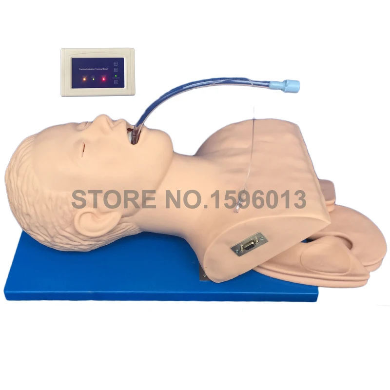 Электронная модель имитатора трахеальной интубации взрослый тренажер для