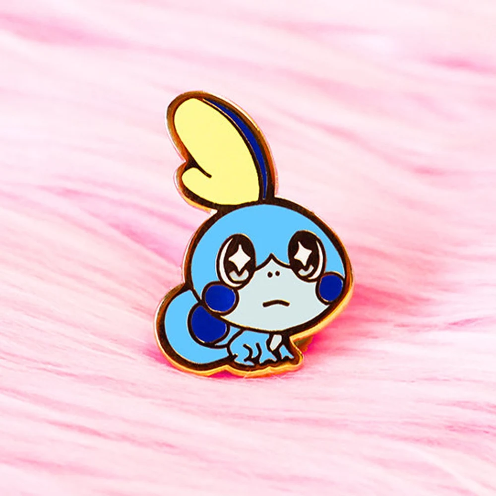 

Sale Cute Hard Enamel Pin Cartoon Animals Lapel Metal Brooches Video Movie Fan Collectible Badge Unique Backpack Jewelry Gift
