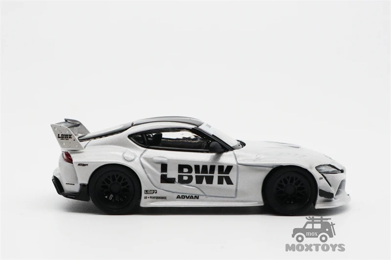 Мини GT 1:64 LBWK LB работает Toyota GR Supra белый RHD литая модель автомобиля | Игрушки и хобби
