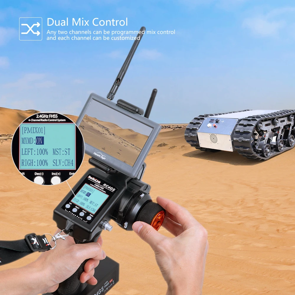 radiolink rc4gs v2 4 каналы rc радио передатчи