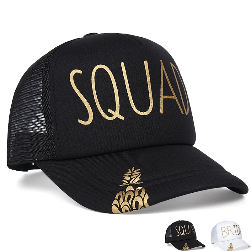 

Лидер продаж отряд & невесты Вечерние и бейсболкой летняя дышащая Для женщин Бейсбол Кепки головной убор с сеточкой от солнца, кепки, головн...