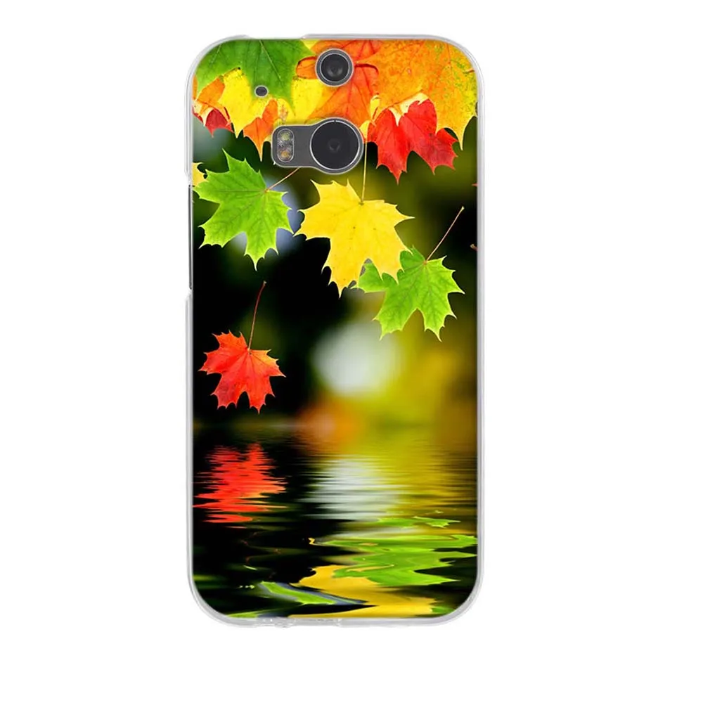 24 Чехол для htc One M8 M8s, чехол, мягкий чехол из ТПУ с узором для htc One M8 M8s, силиконовый чехол для htc One M8, защитные оболочки - Цвет: 24