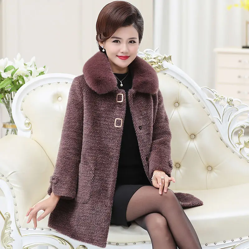 2019 осень зима женский модный Свободный Повседневный свитер кашемировый длинный