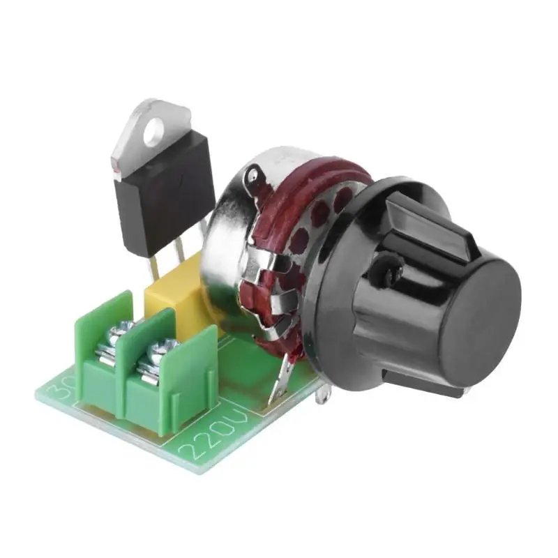 3000W AC 220V Электронный контрольный тиристорный диммер Температура регулирующий