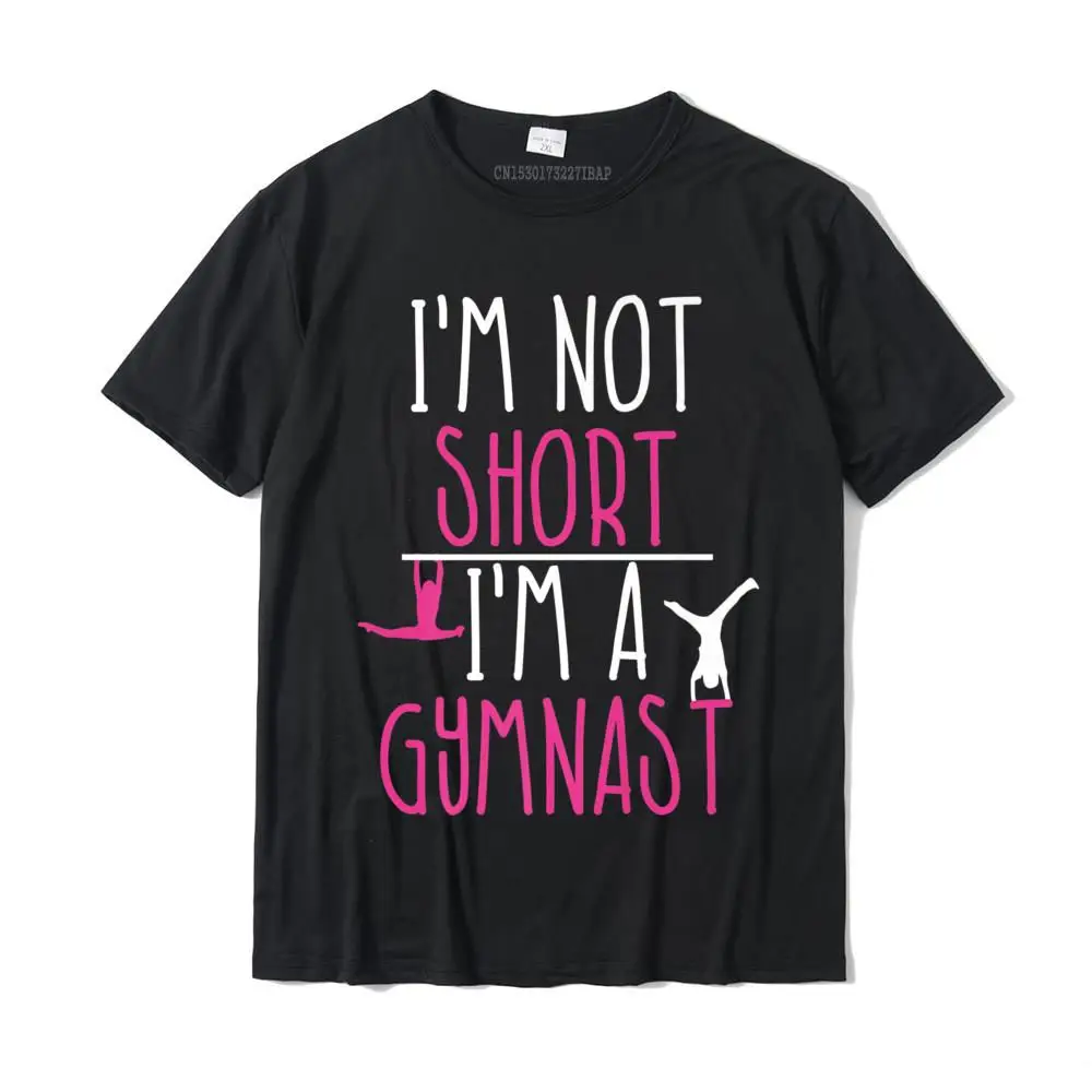 

Я не короткий гимнастик, забавная гимнастическая футболка премиум-класса, дизайнерские хлопковые мужские топы, рубашка, крутые новейшие футболки