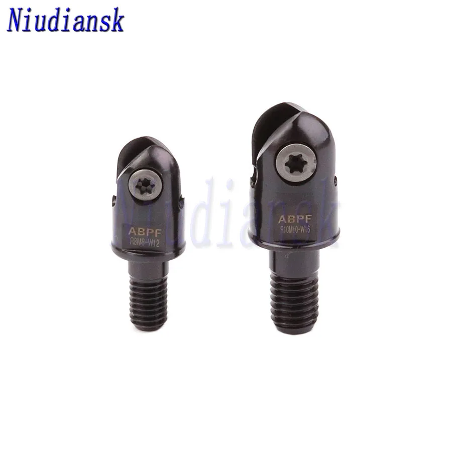 

1pc ABPF-R5M5-W08 ABPF-R8M8-W12 ABPF-R15M16-W22 Anti-vibration Milling Turning Tool Head ABPF,ZDFG Carbide Insert CNC Lathe Tool