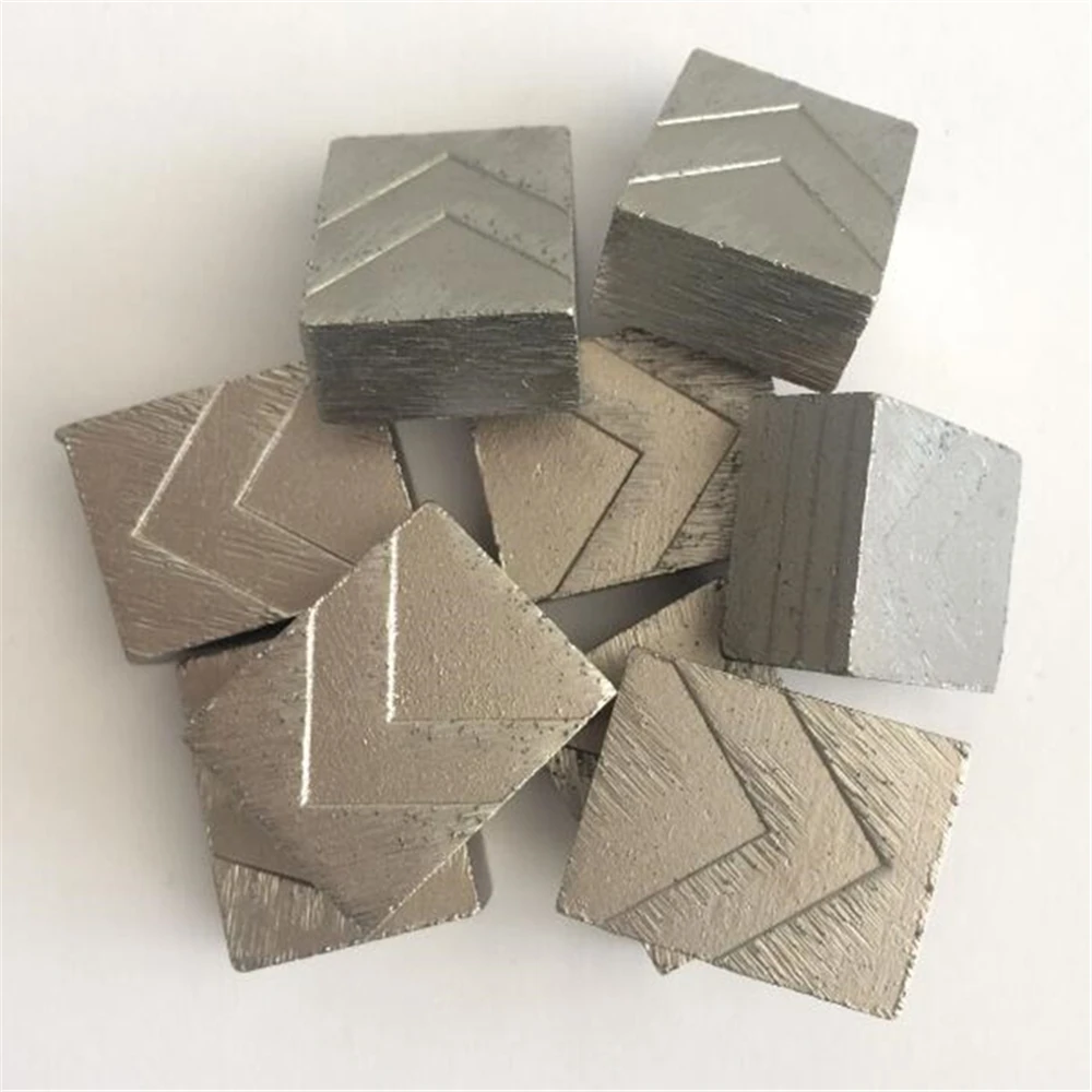 DS03 Big Blades Sharp Cutting Tips Granite Diamond Segments Single Blade Segments for Cutting Granite Block Quarry One Set