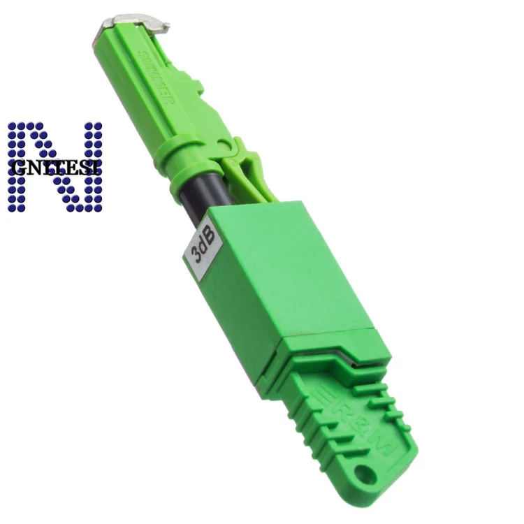 Бесплатная доставка 5 шт./лот APC оптический аттенюатор волоконно E2000 однорежимный