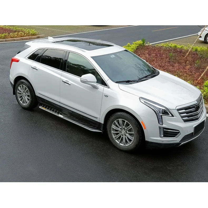 Новый стиль алюминия для Cadillac XT5 2016 2017 2018 2019 2020 ходовые доски боковая ступенчатая