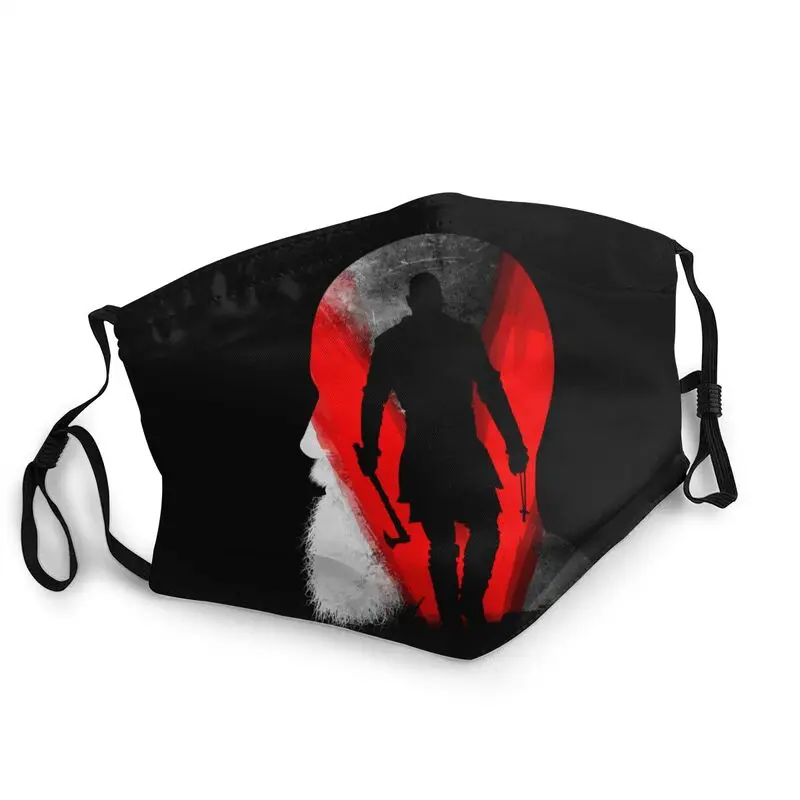 

Viking God Mask Men Women Anti Haze Norse Odin Mask Protection Respirator Washable Mouth Muffle