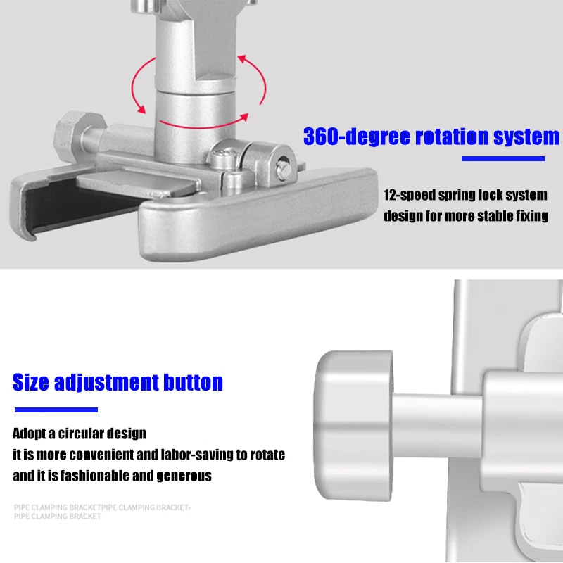 Universal fast charging Aluminum Alloy phone holder Motorcycle Motorbike Bicycle Handlebar Phone Stand Mount Rotatable | Автомобили и