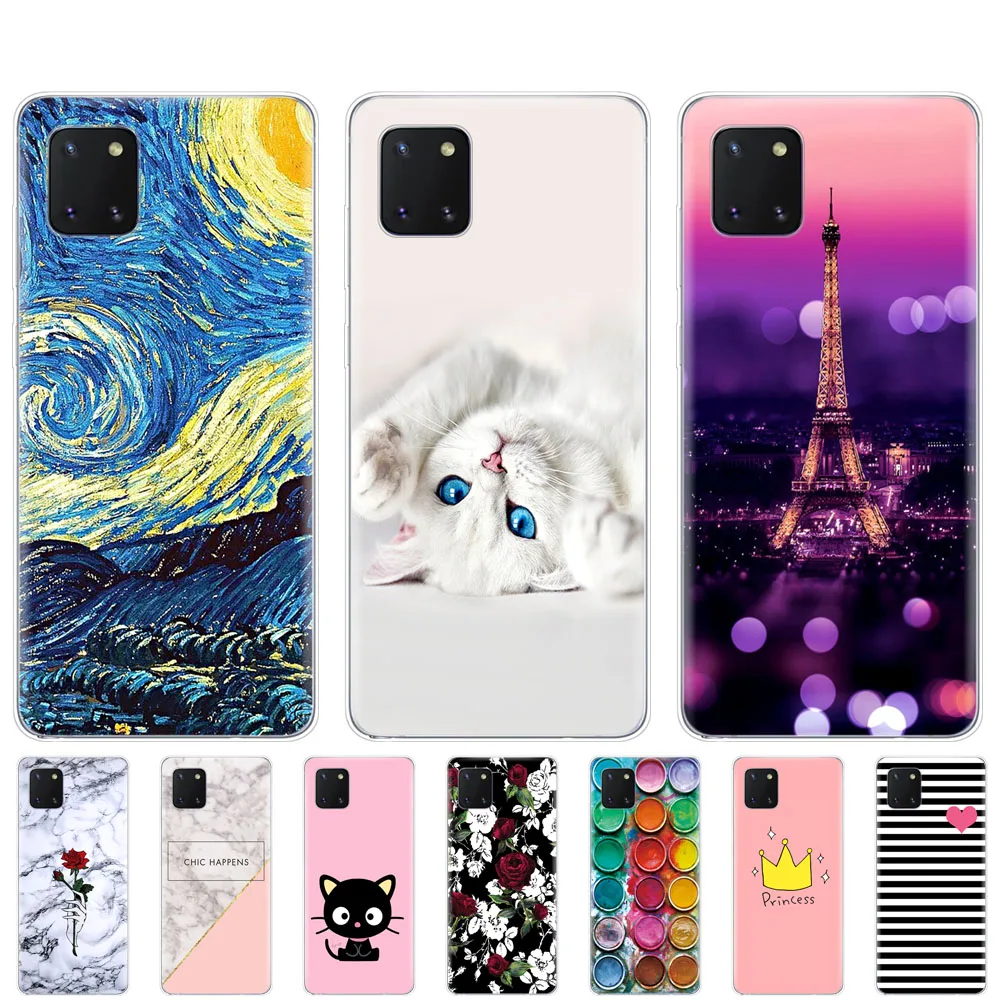 Чехол для Samsung Galaxy Note 10 Lite чехол из ТПУ n770 6 7 дюйма бампер защитный чехол|Бамперы| |