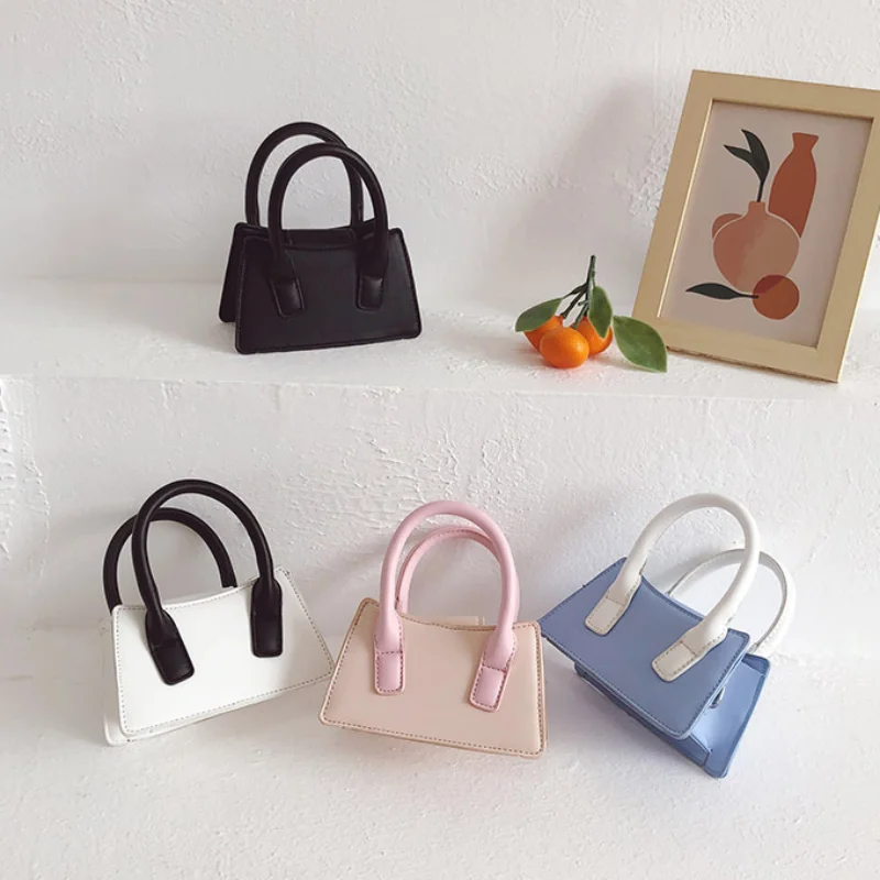 Детские Мини-сумочки сумка-тоут милая сумка через плечо для маленькой девочки