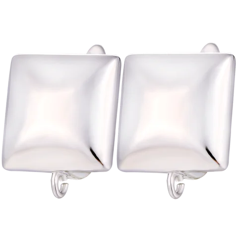 Juya комплект фурнитуры для сережек 8 шт., медный, золотистый/серебристый