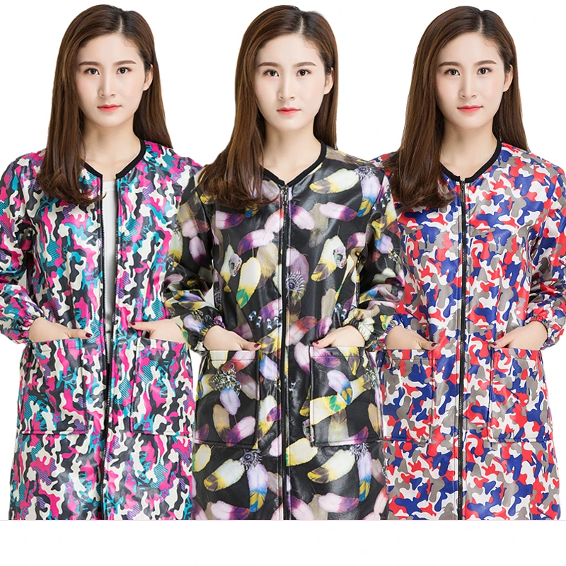 Зимняя одежда для ухода за домашними питомцами стрижка рабочая халат