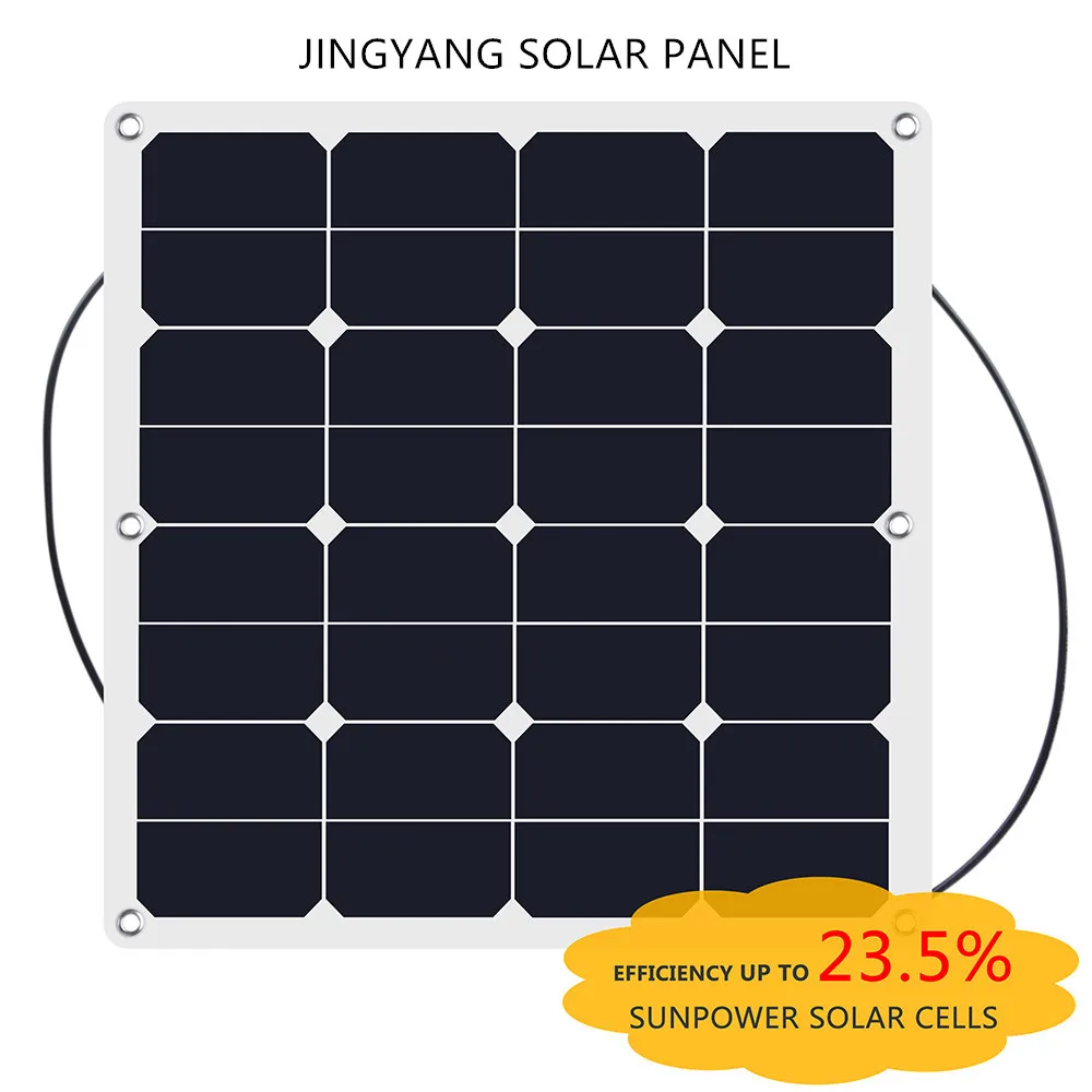 2019 Лучшая цена Гибкая солнечная панель 50 Вт высокоэффективные солнечные панели