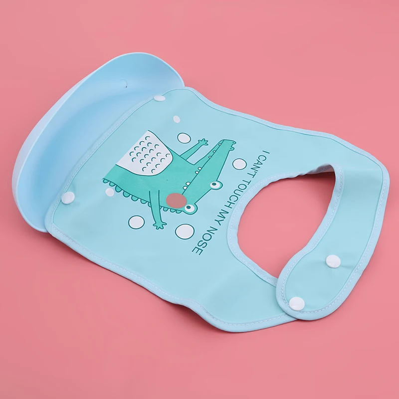 Детские нагрудники для девочек и мальчиков силиконовые с принтом одежда малышей