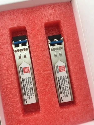 1Pair Nokoxin H3C Huawe Ciscoo SFP-GE-LX-SM1310-A 1310nm-20km Optical Module Gigabit Single Mode Dual Fiber Optical Module 1.25G
