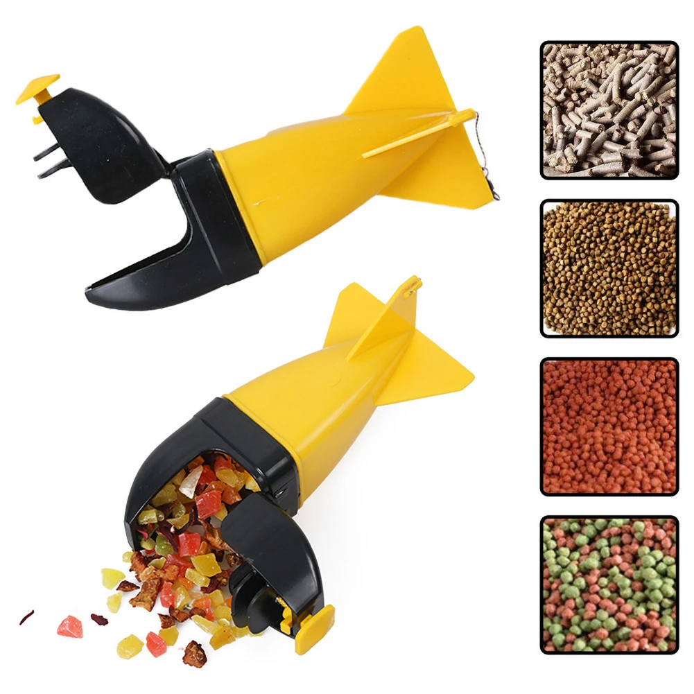 

Carp Fishing Large Rockets Spod Bomb Fishing Tackle Feeders Pellet Rocket Feeder Float Bait Holder Maker Tackle Tool Accessories